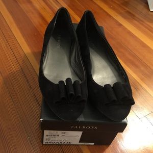 Talbots Black Briana Ballet Flats
